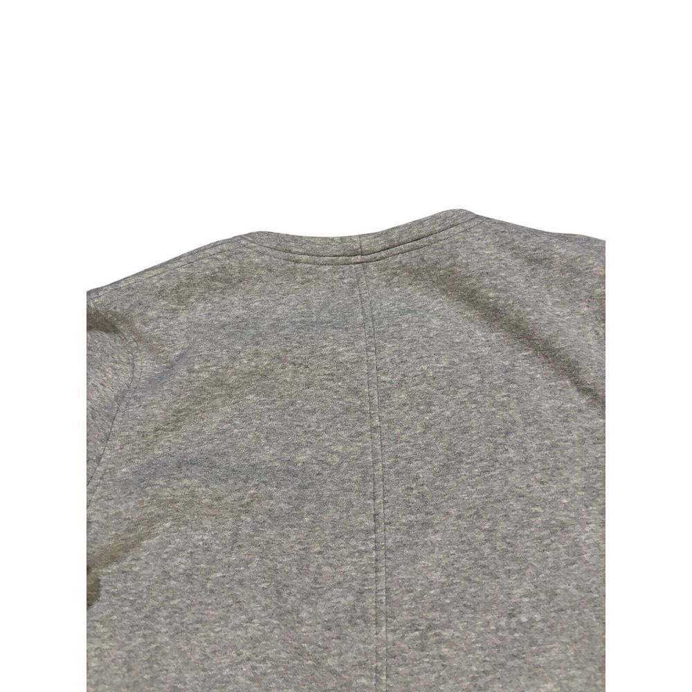Lululemon Yes Fleece Crewneck Sweatshirt Gray Side Zips Pocket Size 6 Activewear - Picture 7 of 10
